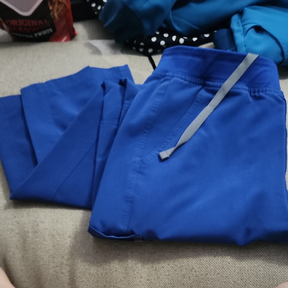 Figs Axiom Pants In Winning Blue